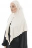  Ajda - Beige Hijab Met Rits