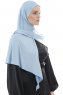  Ajda - Lichtblauw Hijab Met Rits