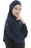 Roxelana - Marineblauw Al Amira Lang Hijab