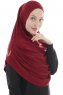 Roxelana - Bordeaux Al Amira Lang Hijab