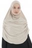 Roxelana - Licht Taupe Al Amira Lang Hijab