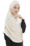 Roxelana - Beige Al Amira Lang Hijab