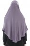 Roxelana - Donkerpaars Al Amira Lang Hijab