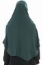 Roxelana - Donkergroen Al Amira Lang Hijab