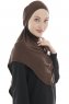 Sefa - Bruin Al Amira One-Piece Hijab