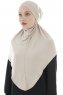 Sefa - Licht Taupe Al Amira One-Piece Hijab