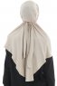 Sefa - Licht Taupe Al Amira One-Piece Hijab