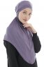 Sefa - Donkerpaars Al Amira One-Piece Hijab
