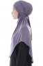 Sefa - Donkerpaars Al Amira One-Piece Hijab