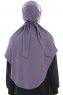 Sefa - Donkerpaars Al Amira One-Piece Hijab