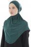 Sefa - Donkergroen Al Amira One-Piece Hijab
