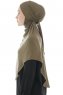 Sefa - Khaki Al Amira One-Piece Hijab