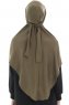 Sefa - Khaki Al Amira One-Piece Hijab