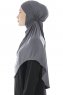 Sefa - Donker Grijs Al Amira One-Piece Hijab