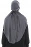 Sefa - Donker Grijs Al Amira One-Piece Hijab