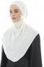 Ebrar - Creme Al Amira Crepe Chiffon Hijab