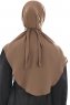 Ebrar - Bruin Al Amira Crepe Chiffon Hijab