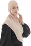 Ebrar - Beige Al Amira Crepe Chiffon Hijab