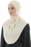 Ebrar - Licht Beige Al Amira Crepe Chiffon Hijab