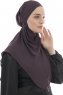 Ebrar - Purper Al Amira Crepe Chiffon Hijab