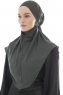 Ebrar - Khaki Al Amira Crepe Chiffon Hijab