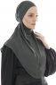 Ebrar - Khaki Al Amira Crepe Chiffon Hijab