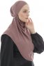Ebrar - Pruim Al Amira Crepe Chiffon Hijab