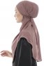 Ebrar - Pruim Al Amira Crepe Chiffon Hijab