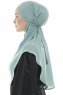 Ebrar - Mint Al Amira Crepe Chiffon Hijab