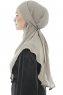 Ebrar - Sand Al Amira Crepe Chiffon Hijab