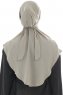Ebrar - Sand Al Amira Crepe Chiffon Hijab