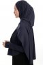 Azize - Marineblauw Pro Scarf Sport Hijab Set