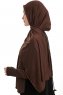 Azize - Bruin Pro Scarf Sport Hijab Set