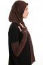 Azize - Bruin Pro Scarf Sport Hijab Set