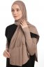 Azize - Donker Taupe Pro Scarf Sport Hijab Set
