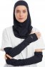 Bayda - Marineblauw Pro Sport Hijab Set