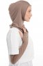 Bayda- Donker Taupe Pro Sport Hijab Set