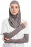 Bayda - Donker Grijs Pro Sport Hijab Set