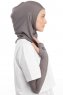 Bayda - Donker Grijs Pro Sport Hijab Set