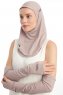 Bayda - Steen Grijs Pro Sport Hijab Set