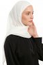 Sahar - Creme One Piece Chiffon Hijab