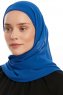 Sahar - Blauw One Piece Chiffon Hijab