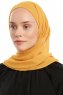 Sahar - Mosterd One Piece Chiffon Hijab