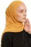 Sahar - Mosterd One Piece Chiffon Hijab