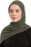 Sahar - Khaki One Piece Chiffon Hijab