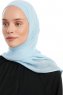Sahar - Lichtblauw One Piece Chiffon Hijab