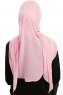 Sahar - Roze One Piece Chiffon Hijab