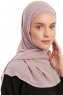 Sahar - Purper One Piece Chiffon Hijab