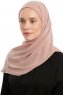 Sahar - Licht Zalm One Piece Chiffon Hijab