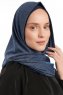 Taliah - Marineblauw One Piece Hijab